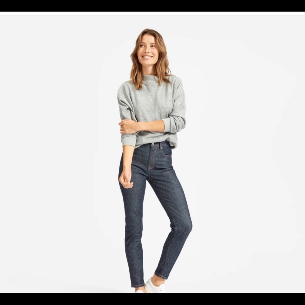 Everlane mid-rise skinny jeans